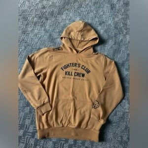 FIGHTER'S CLUB HOODIE - SAND